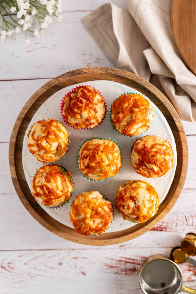 Muffins broccoli skinke fra Bageglad